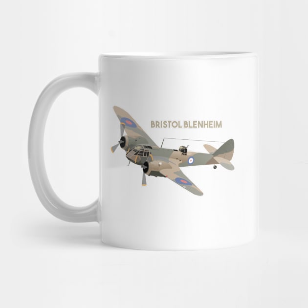 Bristol Blenheim British WW2 Airplane by NorseTech